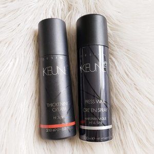 Keune Press Wax Thickening Cream Duo
